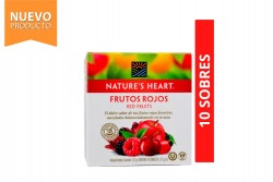 Infusión Frutos Rojos Nature’s Heart Caja Con 10 Sobres Con 1.75 g C/U