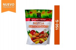 Mezcla Antioxidante Maní, Maní Confitado, Arándano Nature’s Heart Empaque Con 150 g