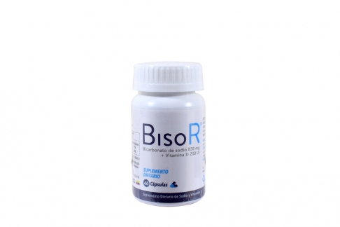 BisoR 838 mg / 200 UI Frasco Con 60 Cápsulas