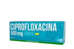 Ciprofloxacina 500 mg Caja Con 300 Tabletas Rx2