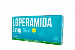 Loperamida 2 mg Caja Con 240 Tabletas Rx COLOM