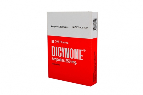 Dicynone 250 mg Caja Con 4 Ampollas Rx