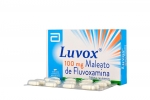 Luvox 100 Mg Caja Con 15 Tabletas Recubiertas Rx Rx1 Rx4