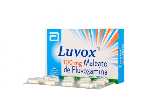 Luvox 100 mg Caja Con 15 Tabletas Recubiertas Rx4
