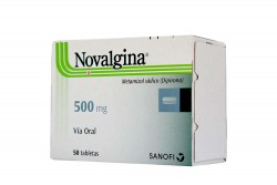 Novalgina 500 mg Caja Con 50 Tabletas Rx