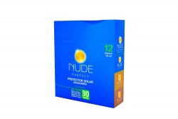 Bloqueador Nude Protect Crema SPF 30 Caja Con 12 Sobres Con 10 mL C/U