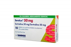 Serolux Tabletas 50 Mg Caja X 10
