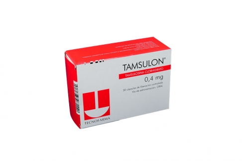 Tamsulon 0.4 mg Caja Con 30 Cápsulas Rx