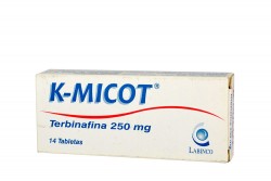 K-Micot 250 mg Caja Con 14 Tabletas Rx