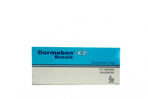 Dormeben EZ 3 mg Caja Con 15 Tabletas Recubiertas Rx Rx1