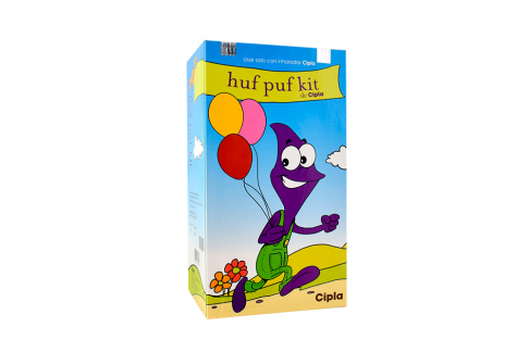 Inhalocámara Huf Puf Kit  Caja Con 1 Unidad