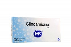 Clindamicina 2% Crema Vaginal Caja Con Tubo Con 40 g Rx Rx2