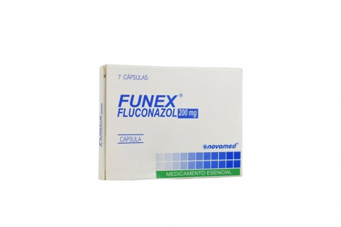 Funex 200 mg Caja Con 7 Cápsulas Rx Rx2