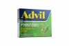 Advil Fastgel Dolor y Fiebre Caja Con 10 Cápsulas Líquidas