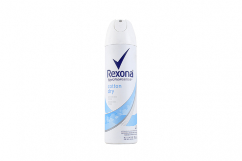 Desodorante Rexona Cotton Dry Aerosol Con 150 mL