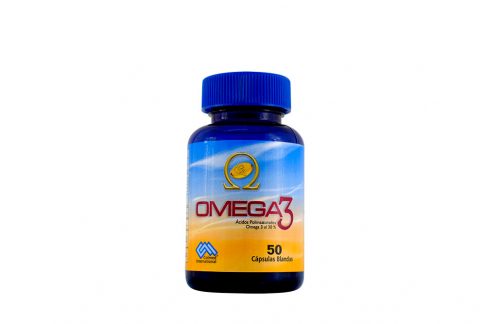 Omega 3 Al 30% Frasco Con 50 Cápsulas Blandas