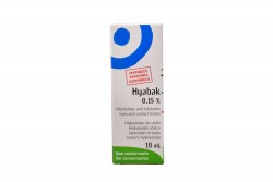 Hyabak Hipotónico 0.15 % Solución Caja Con Frasco Gotero Con 10 mL - Lentes De Contacto