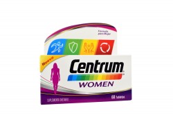 Suplemento Centrum Women Caja Con 60 Tabletas
