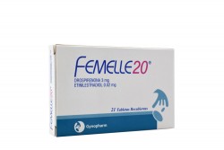 Femelle 3 mg / 20 mcg Caja Con 21 Tabletas Rx Rx1