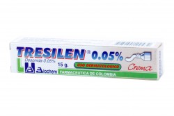 Tresilen Crema 0.05 % Caja Con Tubo Con 15 g Rx