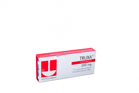 Truxa 500 mg Caja Con 10 Comprimidos Recubiertos Rx4 Rx2