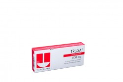 Truxa 500 mg Caja Con 10 Comprimidos Recubiertos Rx4 Rx2
