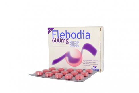 Flebodia 600 mg Caja Con 30 Comprimidos Rx