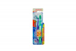 Cepillo Dental Fluocardent Multi Clean 7 Empaque Con 2 Unidades