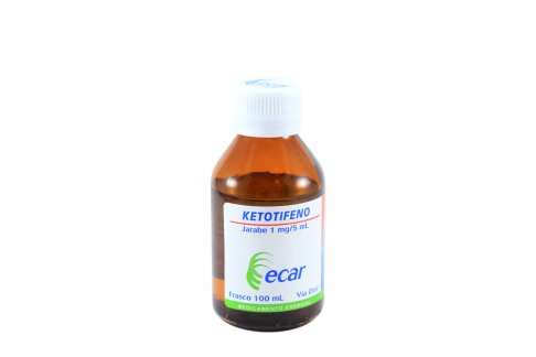 Ketotifeno 1 mg Frasco X 100 mL Rx