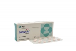 Januvia 25 mg Caja Con 28 Tabletas Recubiertas Rx4 Rx1