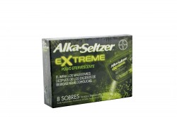 Alka – Seltzer Extreme Bayer Caja Con 8 Sobres Efervescentes