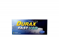 Durax Fast VSD 10 mg Caja Con 2 Tabletas Orodispersables Rx