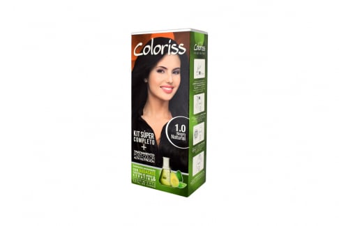 Coloriss Tinte Permanente Caja Con Tubo Con 50 g – Color Negro
