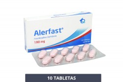 Alerfast 180 mg Caja Con 10 Tabletas Cubiertas