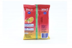 Vitamina C MK 500 mg Tutti Frutti Sobre Con 12 Tabletas Masticables