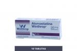 Atorvastatina 20 Mg Caja Con 10 Tabletas Recubiertas Rx4