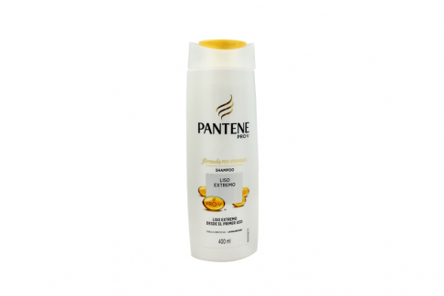 Shampoo Pantene Pro-V Liso Extremo Frasco Con 400 mL