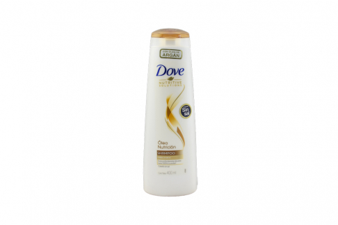 Shampoo Dove Óleo Nutrición Frasco Con 400 mL