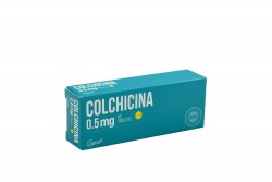 Colchicina 0.5 mg Laproof Caja Con 40 Tabletas Rx