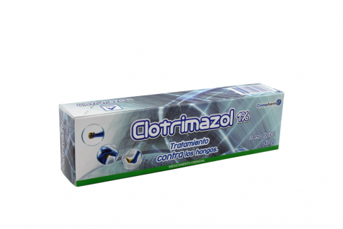 Clotrimazol 1% Crema Caja Con Tubo Con 40 g.