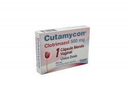 Cutamycon 500 mg Caja Con 1 Cápsula Blanda Vaginal