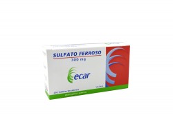 Sulfato Ferroso 300 mg Caja Con 250 Tabletas Rx