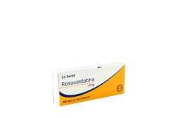 Rosuvastatina 10 mg Caja Con 10 Tabletas Recubiertas Rx4