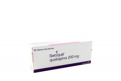 Seroquel 200 mg Caja Con 30 Tabletas Recubiertas  Rx4