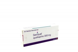 Seroquel 300 mg Caja Con 30 Tabletas RX4  Rx1