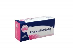 Enalapril Maleato 5 mg Caja Con 50 Tabletas Rx Rx4