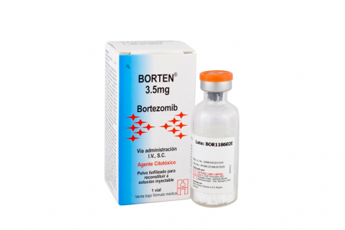 Borten 3.5 mg Polvo Liofilizado Para Solución Inyectable Caja Con 1 Vial Rx Rx1 Rx4
