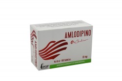 Amlodipino Besilato 10 mg Caja Con 100 Tabletas Rx4