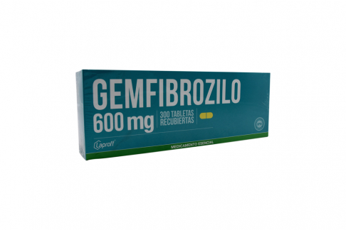 Gemfibrozilo 600 mg Caja Con 300 Tabletas Rx