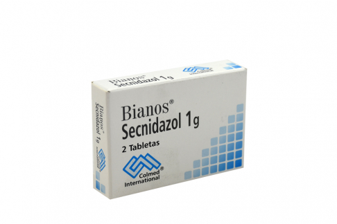 Bianos Secnidazol 1G En Caja Con 2 Tabletas Rx Rx2